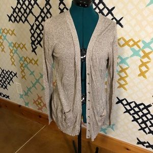 Sparkly Light Brown Cardigan